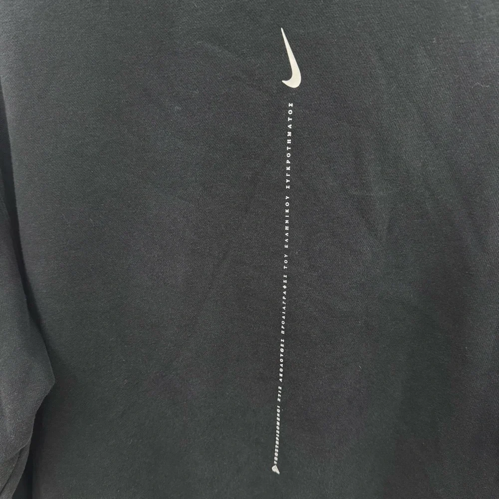 Nike Sportswear Freak Hoodie Sweatshirt Men Black Spell Out Sz Lg